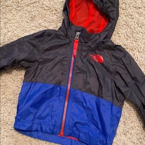 North face wind breaker 6-12 months baby boy